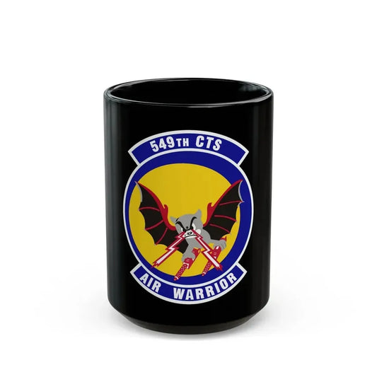 549th Combat Training Squadron (U.S. Air Force) Black Coffee Mug 15oz - Go Mug Yourself