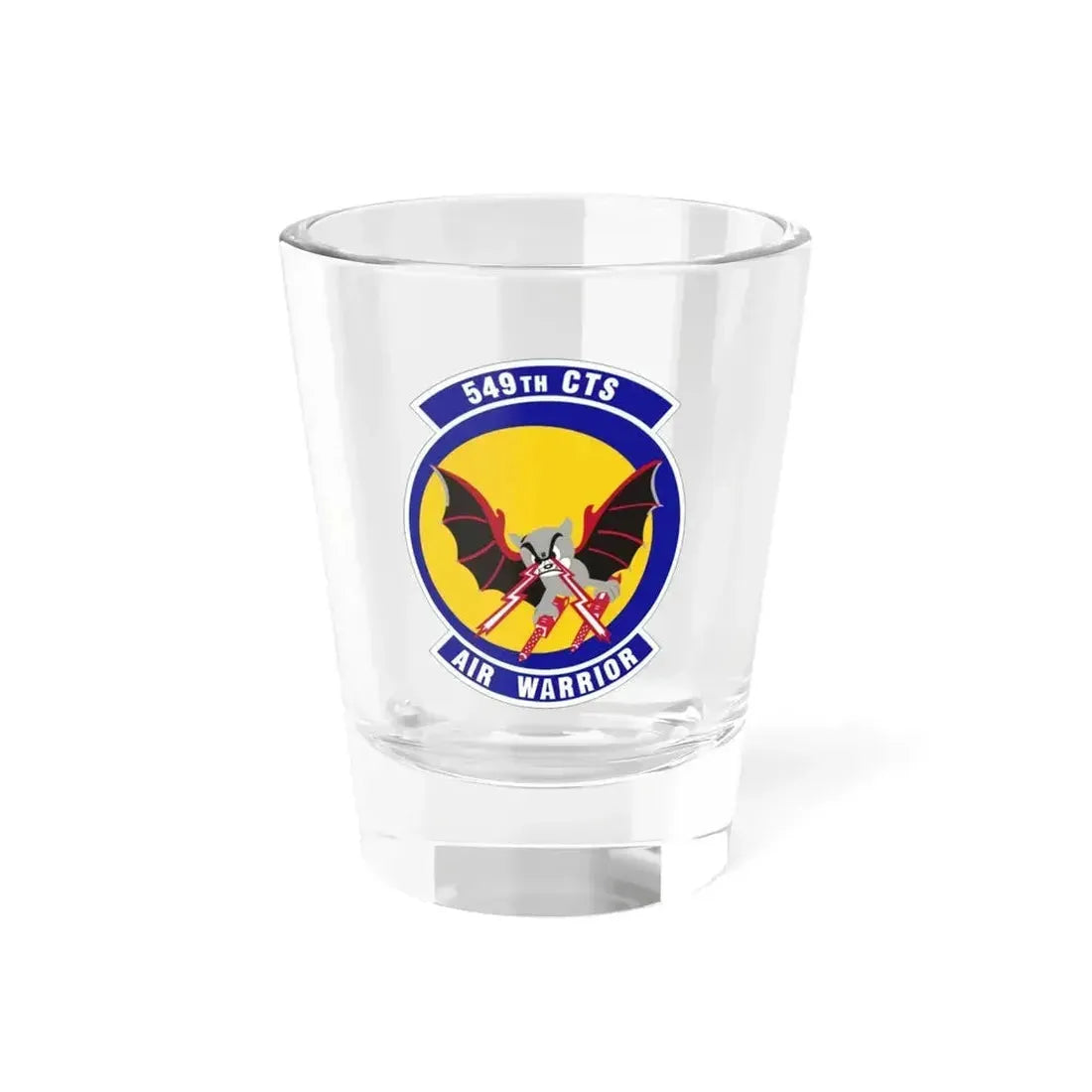 549th Combat Training Squadron (U.S. Air Force) Shot Glass 1.5oz 1.5oz - Go Mug Yourself