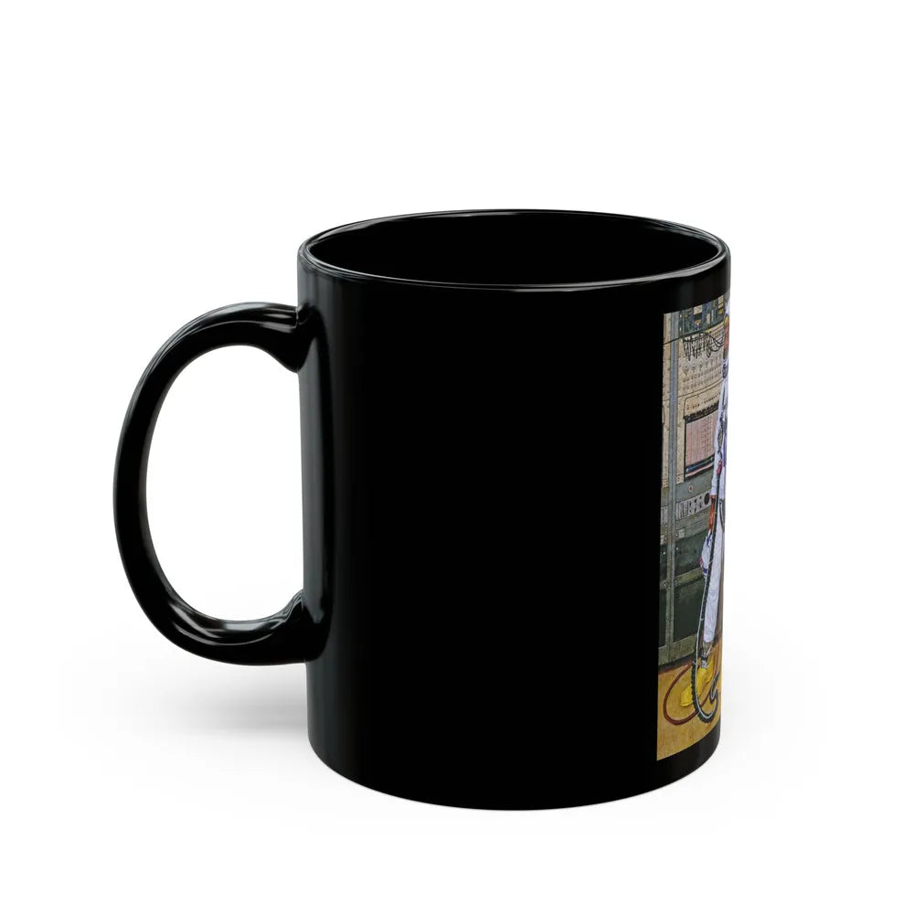 Rockwell2 (14) - Black Coffee Mug-Go Mug Yourself