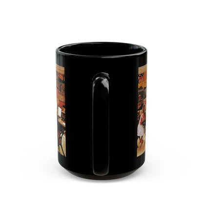 Rockwell1 (4) - Black Coffee Mug-Go Mug Yourself