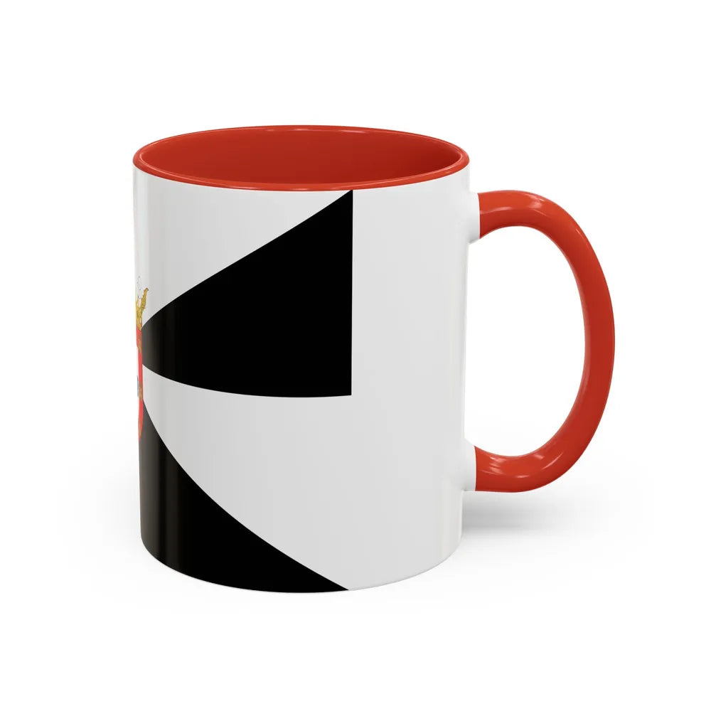 Flag of Ceuta Spain - Accent Coffee Mug-Go Mug Yourself