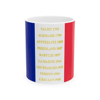 54e regiment dinfanterie de ligne (France) White Coffee Mug 11oz - Go Mug Yourself