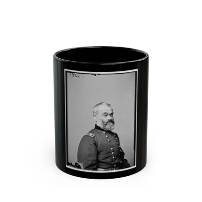 Portrait Of Maj. Gen. Samuel P. Heintzelman, Officer Of The Federal Army (U.S. Civil War) Black Coffee Mug-11oz-Go Mug Yourself