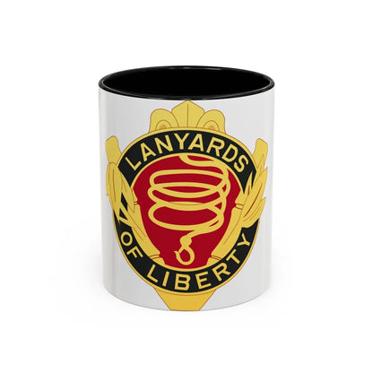 54th Artillery Group (U.S. Army) Accent Coffee Mug-11oz-Black-Go Mug Yourself