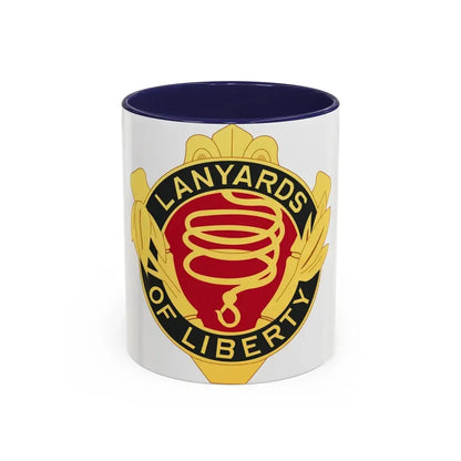 54th Artillery Group (U.S. Army) Accent Coffee Mug 11oz Navy - Go Mug Yourself