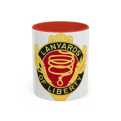 54th Artillery Group (U.S. Army) Accent Coffee Mug 11oz Red - Go Mug Yourself
