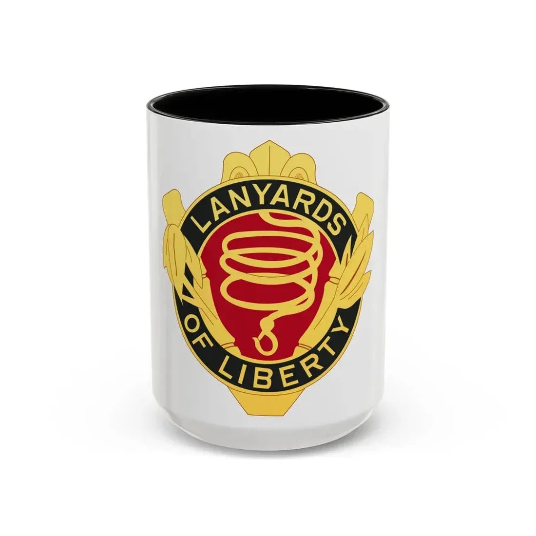 54th Artillery Group (U.S. Army) Accent Coffee Mug 15oz Black - Go Mug Yourself