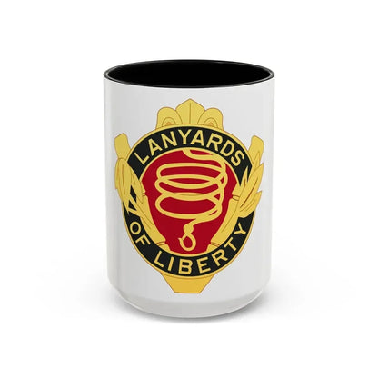 54th Artillery Group (U.S. Army) Accent Coffee Mug 15oz Black - Go Mug Yourself