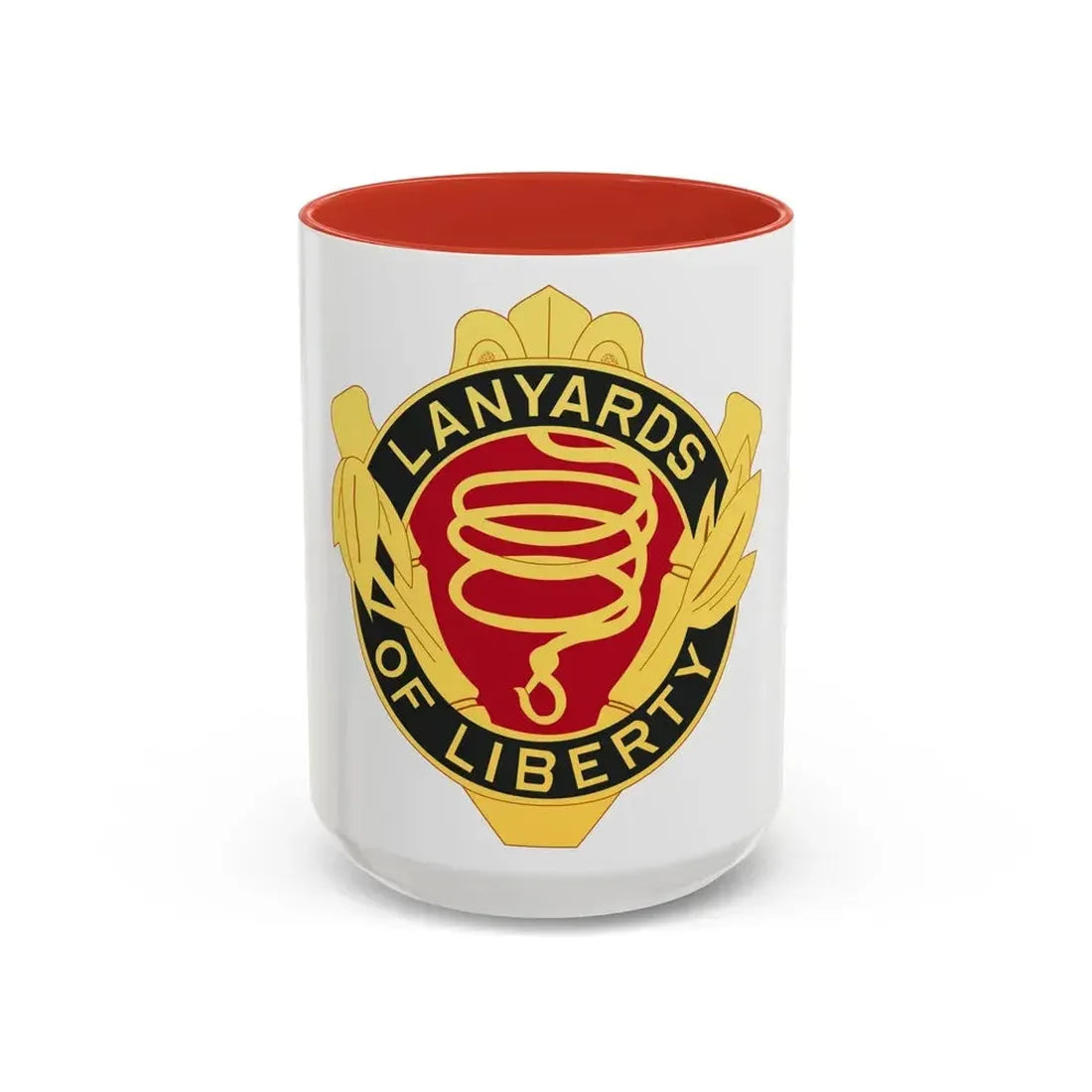 54th Artillery Group (U.S. Army) Accent Coffee Mug 15oz Red - Go Mug Yourself