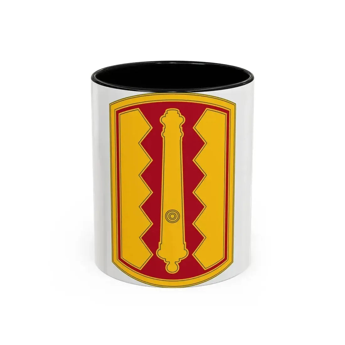 54th Field Artillery Brigade (U.S. Army) Accent Coffee Mug 11oz Black - Go Mug Yourself