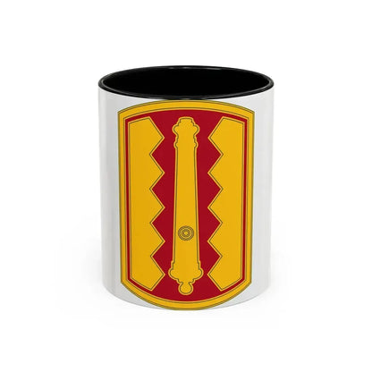 54th Field Artillery Brigade (U.S. Army) Accent Coffee Mug 11oz Black - Go Mug Yourself