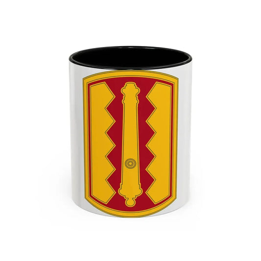 54th Field Artillery Brigade (U.S. Army) Accent Coffee Mug 11oz Black - Go Mug Yourself