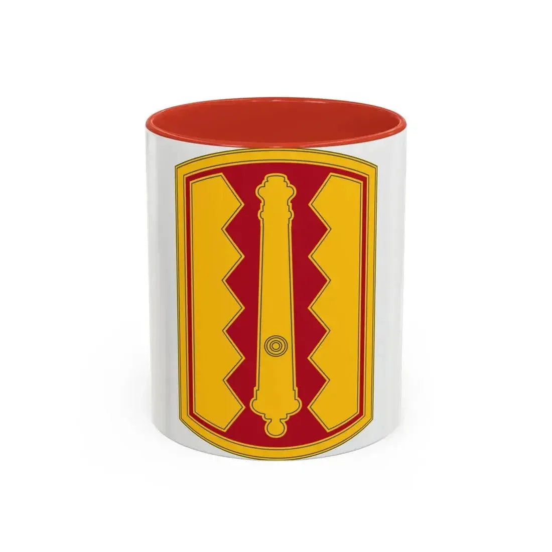54th Field Artillery Brigade (U.S. Army) Accent Coffee Mug 11oz Red - Go Mug Yourself