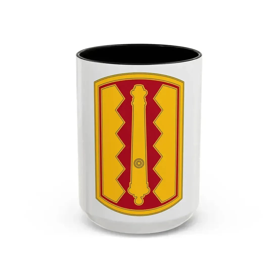 54th Field Artillery Brigade (U.S. Army) Accent Coffee Mug 15oz Black - Go Mug Yourself