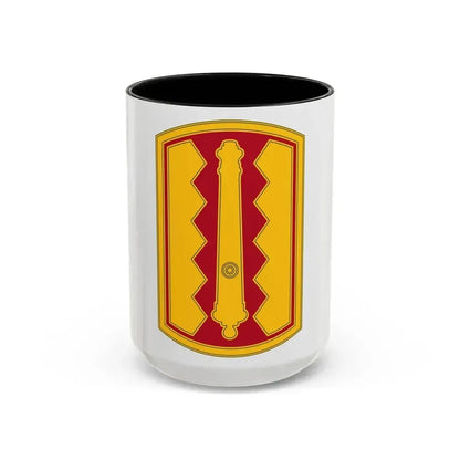 54th Field Artillery Brigade (U.S. Army) Accent Coffee Mug 15oz Black - Go Mug Yourself