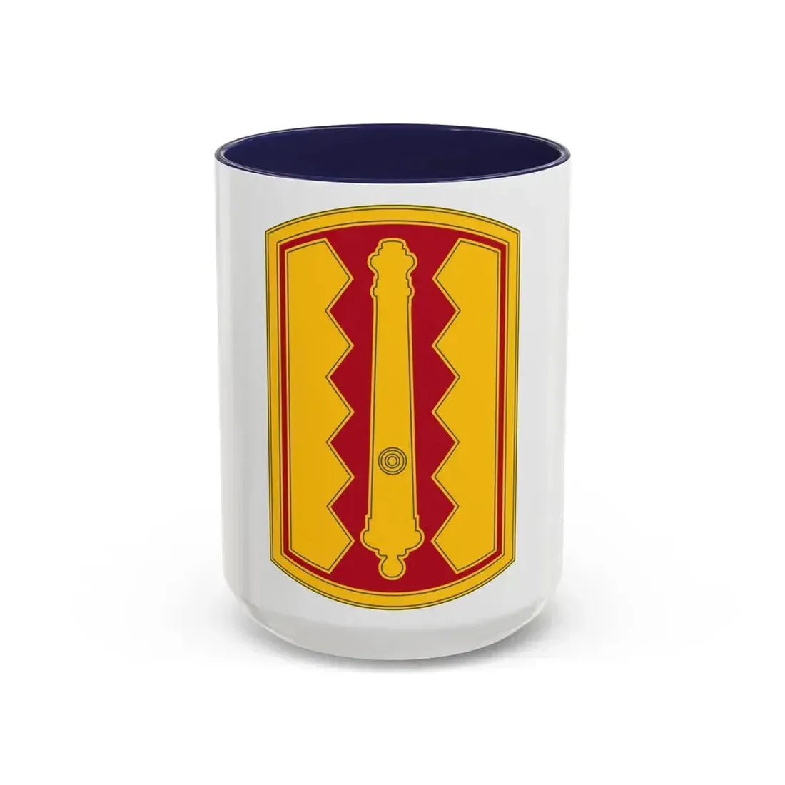 54th Field Artillery Brigade (U.S. Army) Accent Coffee Mug 15oz Navy - Go Mug Yourself