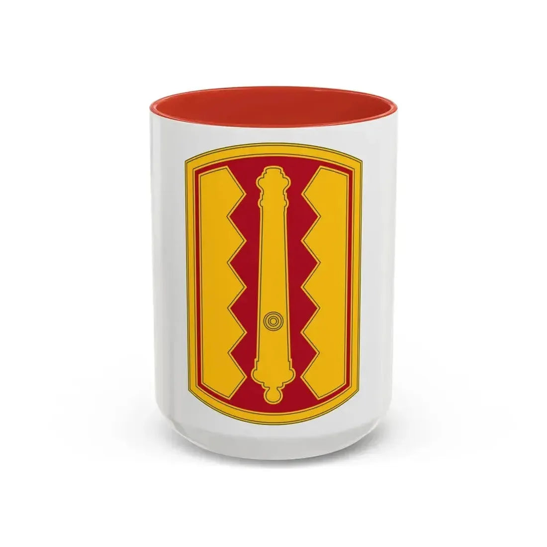54th Field Artillery Brigade (U.S. Army) Accent Coffee Mug 15oz Red - Go Mug Yourself