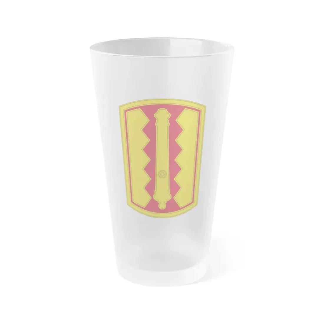 54th Field Artillery Brigade (U.S. Army) Frosted Pint Glass 16oz Default Title - Go Mug Yourself
