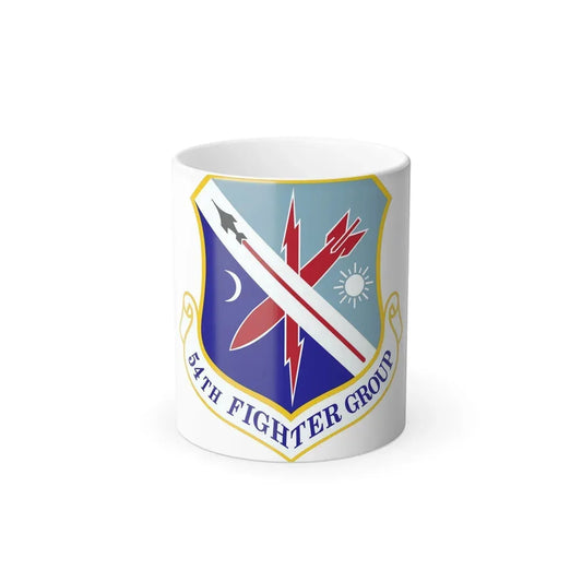 54th Fighter Group (U.S. Air Force) Color Changing Coffee Mug 11oz - Go Mug Yourself