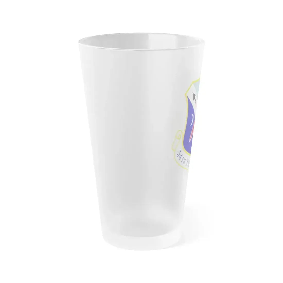 54th Fighter Group (U.S. Air Force) Frosted Pint Glass 16oz - Go Mug Yourself