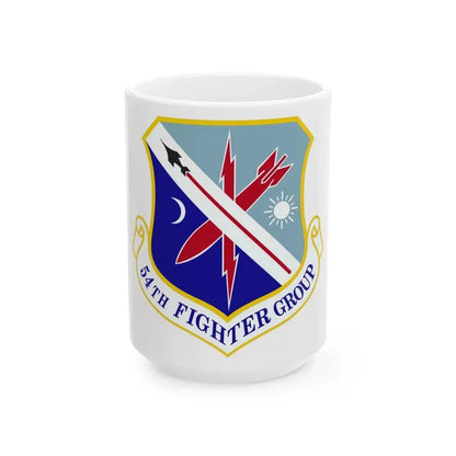 54th Fighter Group (U.S. Air Force) White Coffee Mug 15oz - Go Mug Yourself