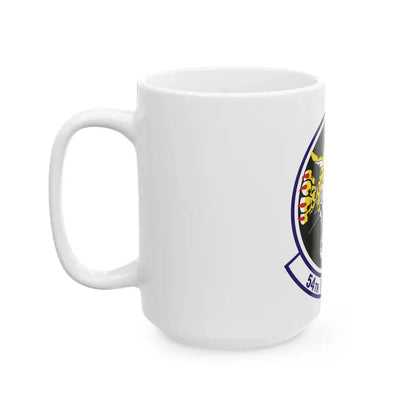 54th Fighter Squadron (U.S. Air Force) White Coffee Mug - Go Mug Yourself