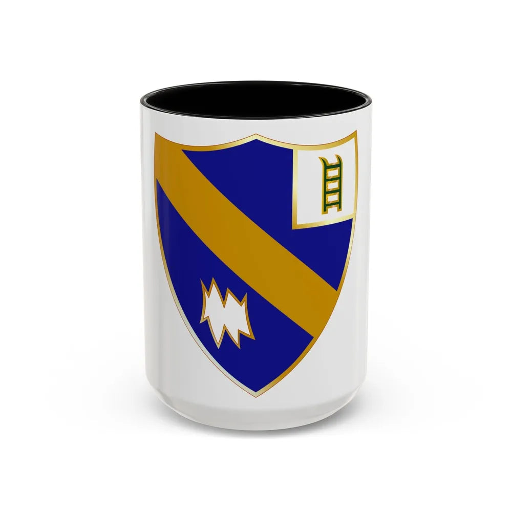 54th Infantry Regiment (U.S. Army) Accent Coffee Mug-15oz-Black-Go Mug Yourself