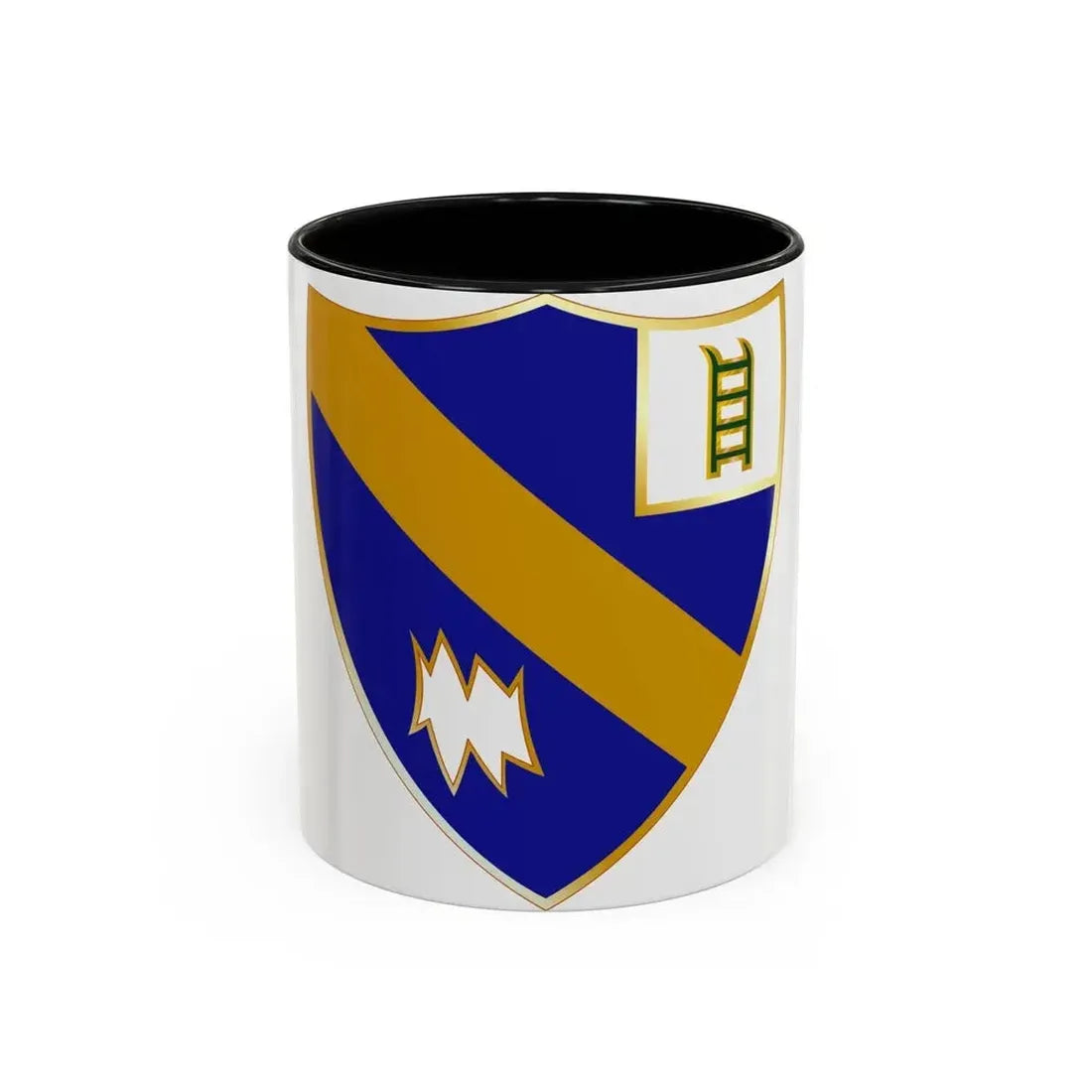 54th Infantry Regiment (U.S. Army) Accent Coffee Mug 11oz Black - Go Mug Yourself