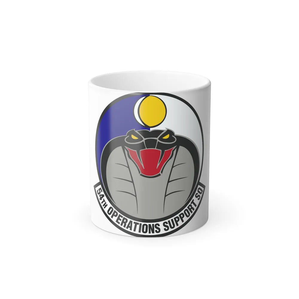 54th Operations Support Squadron (U.S. Air Force) Color Changing Coffee Mug-11oz-Go Mug Yourself