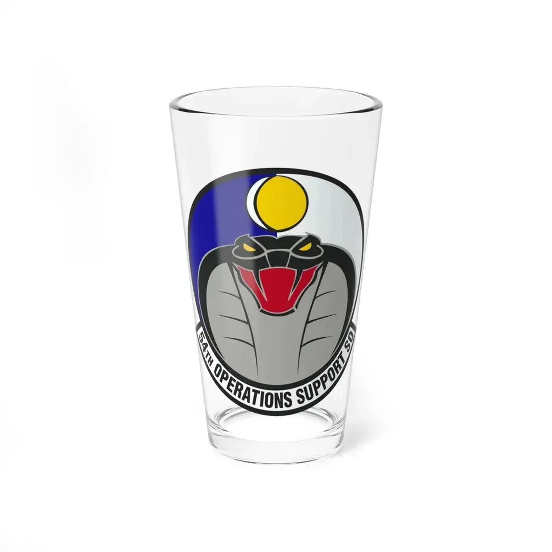 54th Operations Support Squadron (U.S. Air Force) Pint Glass 16oz - Go Mug Yourself