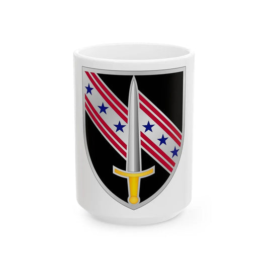 54th Security Force Assistance Brigade (U.S. Army) White Coffee Mug-15oz-Go Mug Yourself