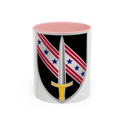 54th Security Force Assistance Brigade (U.S. Army) Accent Coffee Mug 11oz Pink - Go Mug Yourself