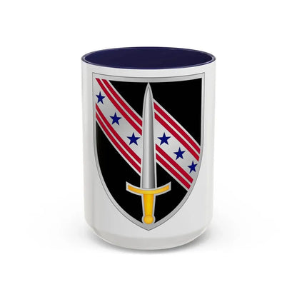 54th Security Force Assistance Brigade (U.S. Army) Accent Coffee Mug 15oz Navy - Go Mug Yourself