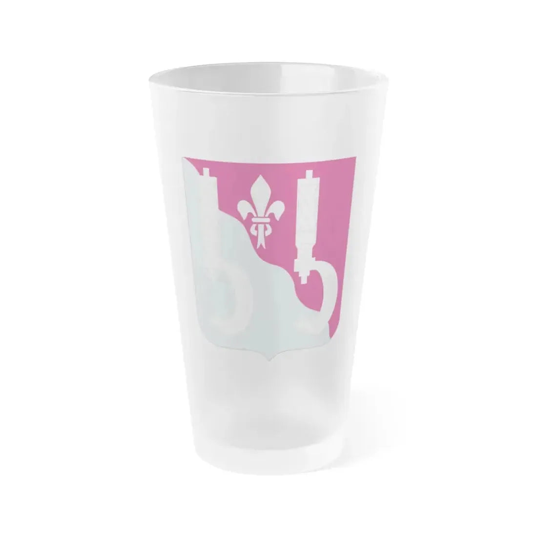 55 Maintenance Battalion (U.S. Army) Frosted Pint Glass 16oz Default Title - Go Mug Yourself