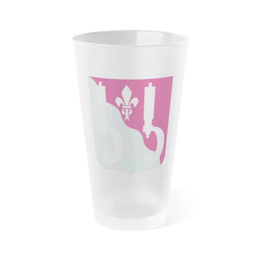 55 Maintenance Battalion (U.S. Army) Frosted Pint Glass 16oz Default Title - Go Mug Yourself