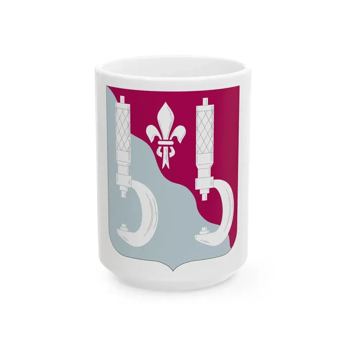 55 Maintenance Battalion (U.S. Army) White Coffee Mug - Go Mug Yourself
