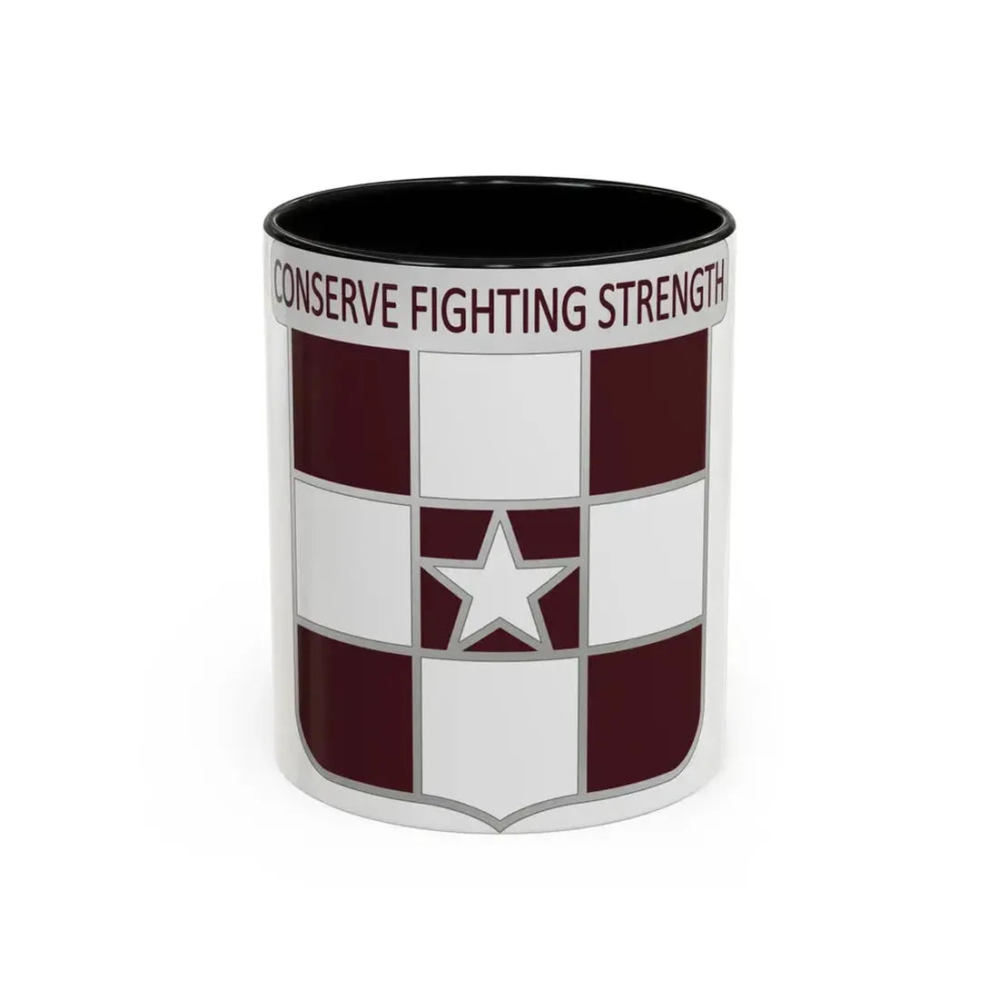 55 Medical Group (U.S. Army) Accent Coffee Mug 11oz Black - Go Mug Yourself