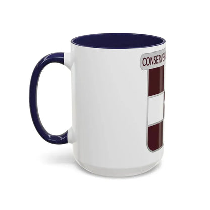 55 Medical Group (U.S. Army) Accent Coffee Mug - Go Mug Yourself