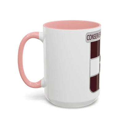 55 Medical Group (U.S. Army) Accent Coffee Mug - Go Mug Yourself