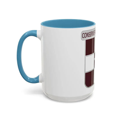 55 Medical Group (U.S. Army) Accent Coffee Mug - Go Mug Yourself
