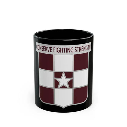 55 Medical Group (U.S. Army) Black Coffee Mug 11oz - Go Mug Yourself