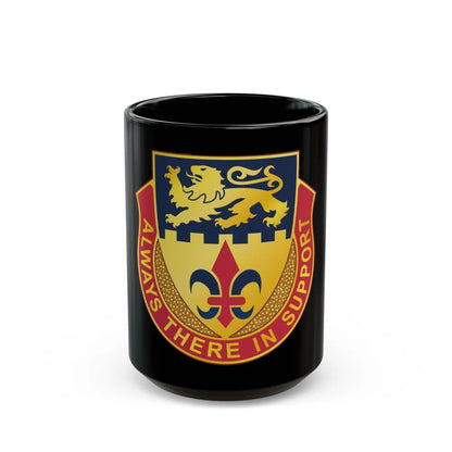 55 Personnel Services Battalion (U.S. Army) Black Coffee Mug-15oz-Go Mug Yourself