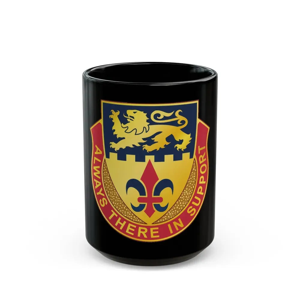 55 Personnel Services Battalion (U.S. Army) Black Coffee Mug 15oz - Go Mug Yourself