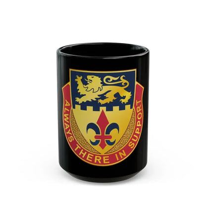 55 Personnel Services Battalion (U.S. Army) Black Coffee Mug - Go Mug Yourself