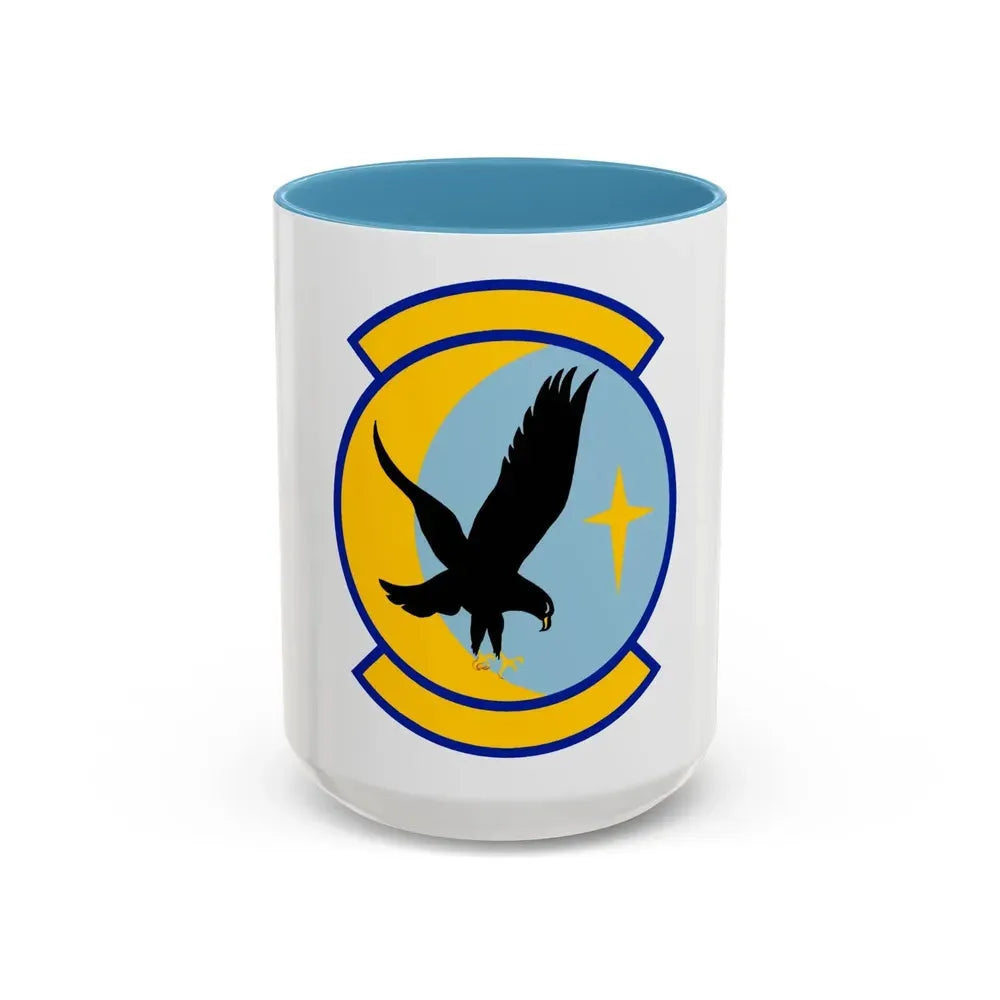 55 Rescue Squadron ACC (U.S. Air Force) Accent Coffee Mug 15oz Light Blue - Go Mug Yourself