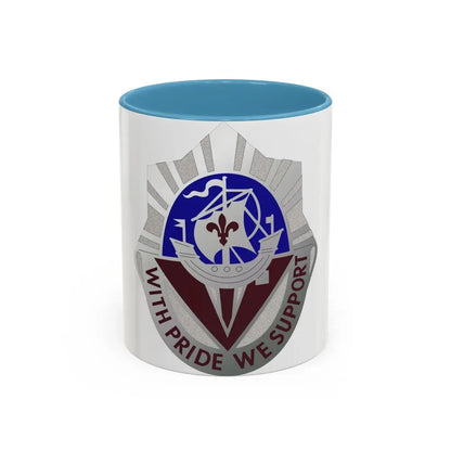 55 Surgical Hospital (U.S. Army) Accent Coffee Mug 11oz Light Blue - Go Mug Yourself