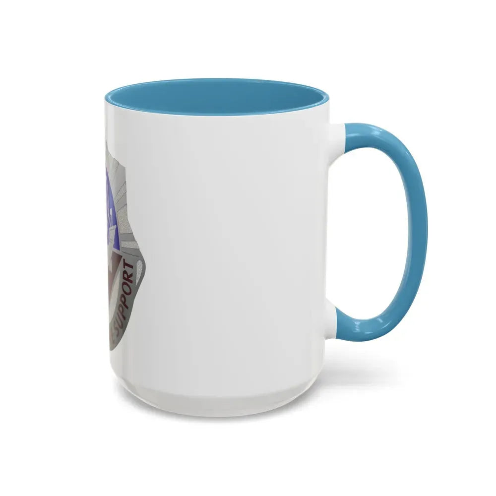 55 Surgical Hospital (U.S. Army) Accent Coffee Mug - Go Mug Yourself