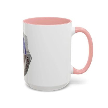 55 Surgical Hospital (U.S. Army) Accent Coffee Mug - Go Mug Yourself
