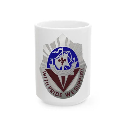 55 Surgical Hospital (U.S. Army) White Coffee Mug 15oz - Go Mug Yourself