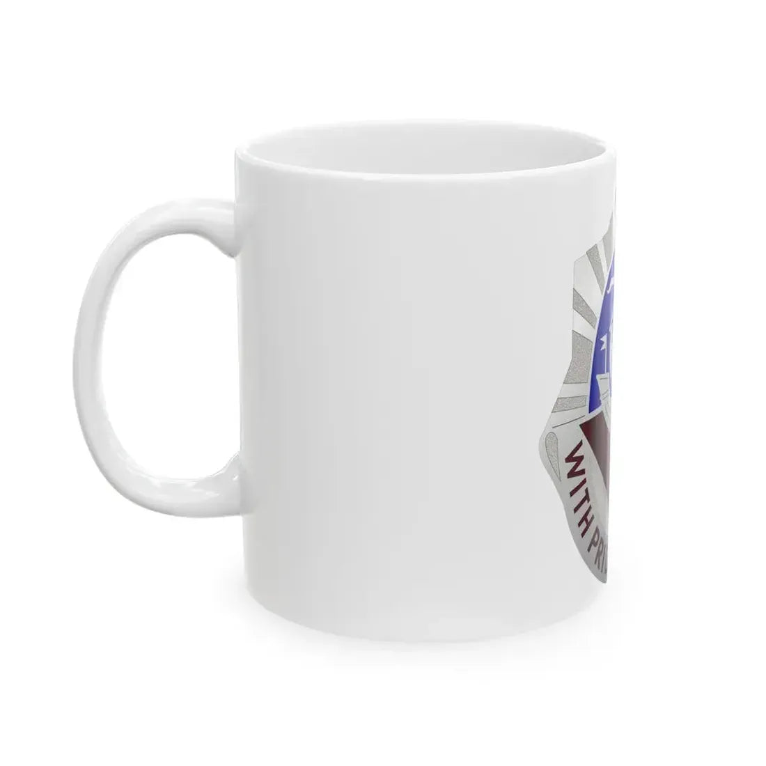 55 Surgical Hospital (U.S. Army) White Coffee Mug - Go Mug Yourself